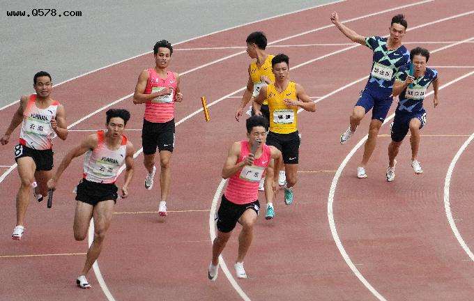 田径男子4x100米接力决赛(田径男子4x100米接力决赛冠军)