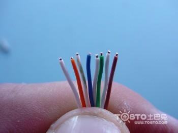 网线水晶接头接法图片(网线水晶头接法详细图解)